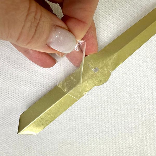 Timelike&trade; 100 см 3D годинник настінний Арабські-B золотистий