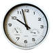 Годинник настінний з Метеоприладами Білий M-02-B -W фото 1 wall-clock